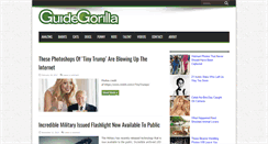 Desktop Screenshot of guidegorilla.com